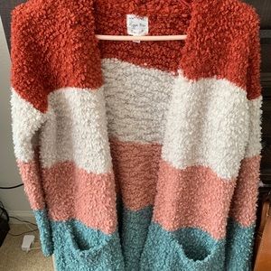 Multiple color cardigan